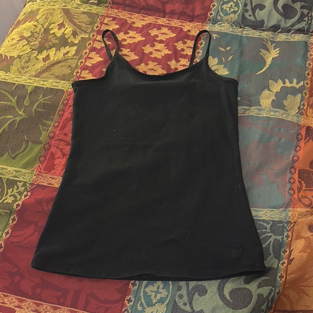 Justice Black Fitted Sleeveless Tank Top